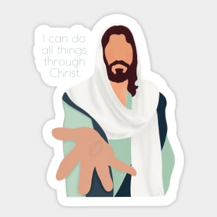 I can do all things through Christ Sticker